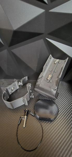 RS-Mount Akkumount passend zu Haibike mit YAMAHA/BOSCH Motor und MRS-Schiene